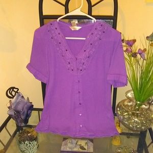 Bundle 2 for $25! "Christopher & Banks" Top!